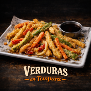 Verduras en tempura