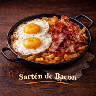 Sartén de bacón